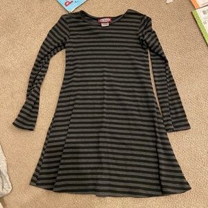 City Threads striped dress